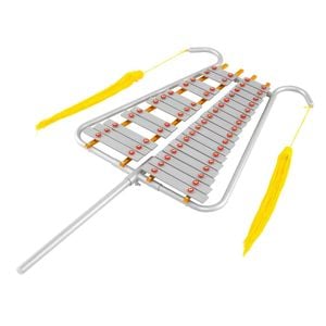 Costway 29notes Glockenspiel Percussion Kit Aluminum Marching Xylophone