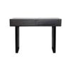 Roomlane Stockholm Study Desk- Mango Wood in Black Finish 2 Drawers