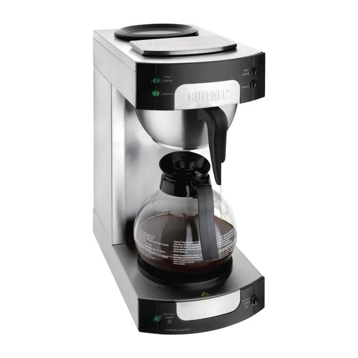 Apuro Filter Coffee Maker Manual Fill Pour-over With Glass Jug 435x205x380mm Commercial Kitchen Appliance