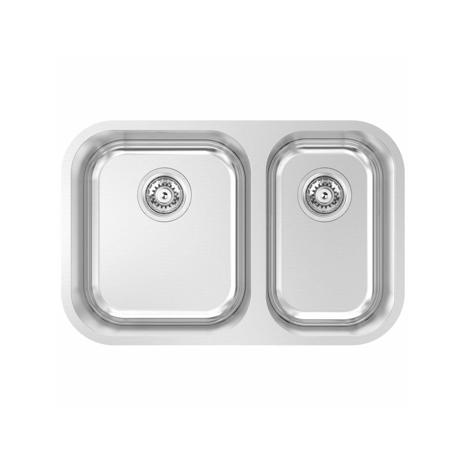 Abey Brisbane One And A Third Bowl Stainless Steel Kitchen Sink product image
