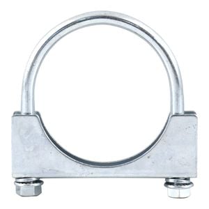 3 Inch Muffler Exhaust Pipe U Clamp Galvanised Mild Steel Universal Car