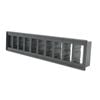 Switch Boss 10 Gang Black Poly Rocker Switch Housing Panel