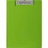 Marbig Plastic Clipfolder (A4) (Lime)