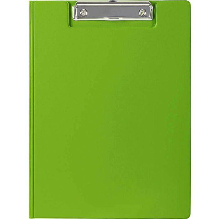 Marbig Plastic Clipfolder (A4) (Lime)