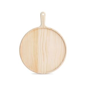 SOGA 11 Inch Round Premium Wooden Board Paddle