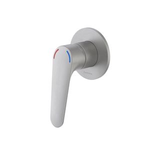 HomeCare by Caroma Brushed Nickel Assistant Living Bath/Shower Mixer