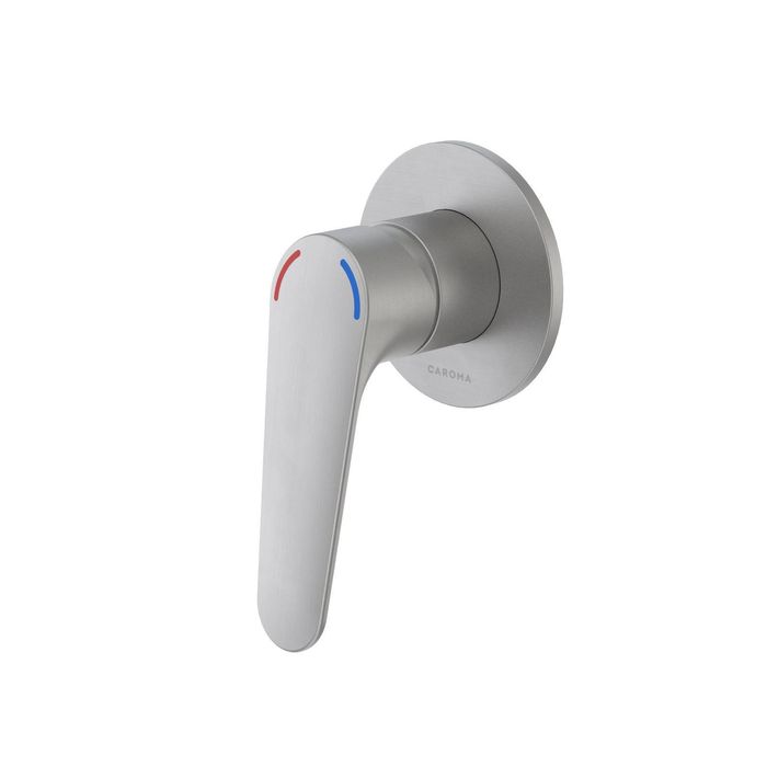 HomeCare by Caroma Brushed Nickel Assistant Living Bath/Shower Mixer
