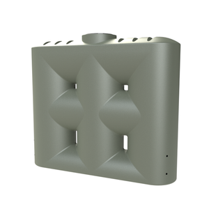 Melro Tanks 2000L Mist Green Slimline 2030 Poly Water Tank