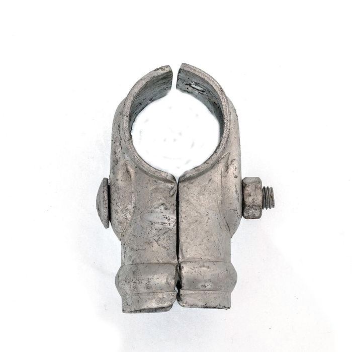 ARC Fence Fittings Galvanised Fixed Tee 50 Thru 32 Butt T5032PPS