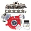 Gen1 High Flow Turbo+genuine Exhaust Manifold, Oil Feed Pipe For Mitsubishi Asx 4n13 1.8l