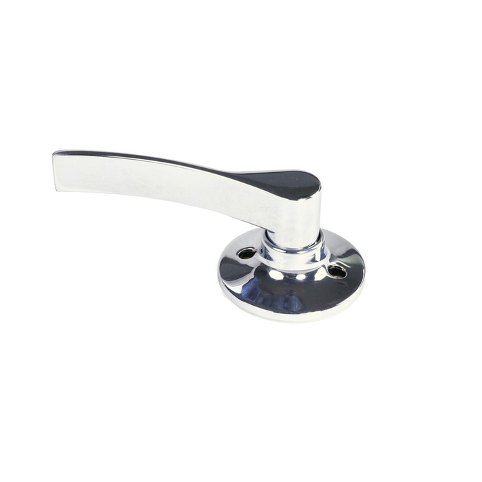 Lockwood Brushed Chrome Plate Symmetry District Dummy Leverset
