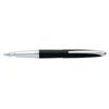 Cross Atx Basalt Fine Fountain Pen Nib Office Writing Stationery Black/chrome