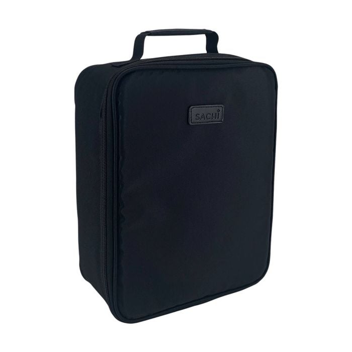 Sachi Xl Junior Insulated School Food Lunch Bag Black 24.5x11x30.5cm