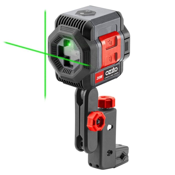 Ozito 20cm Green Cross Line Laser LCL-20G
