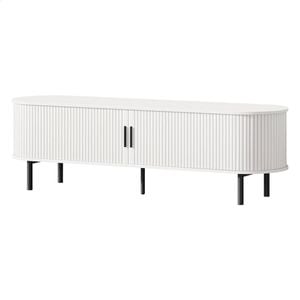 Alfordson Entertainment Unit Tv Cabinet 160cm White