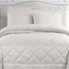 Hotel Living Eli Jacquard Comforter Set White King