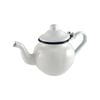 Urban Style Enamelware 425ml Teapot w/ Handle Small - White