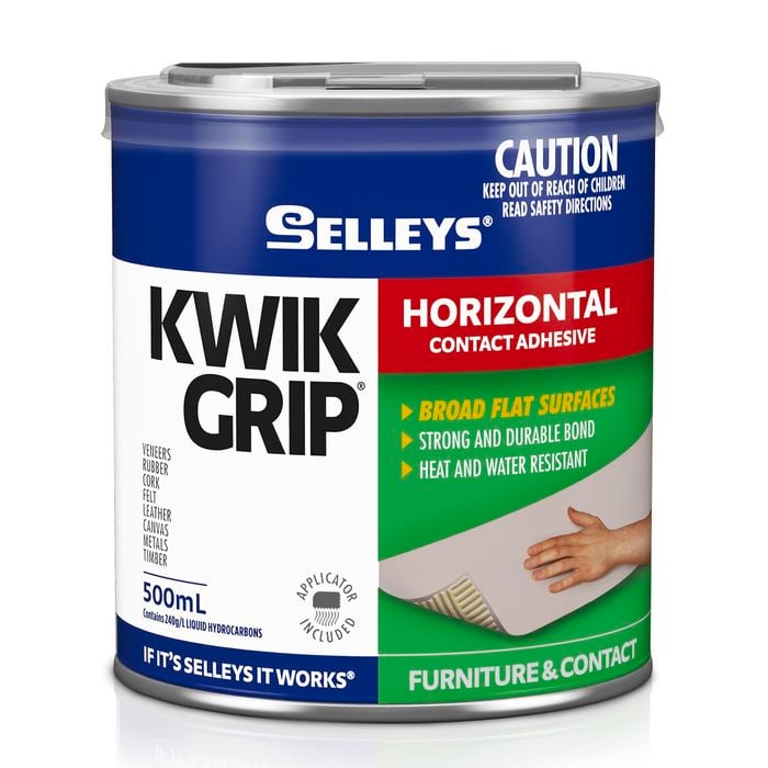 Selleys 500ml Kwik Grip Horizontal Contact Adhesive