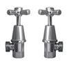 EZYFIX Chrome Classic Retrofit Washing Machine Taps