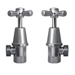 EZYFIX Chrome Classic Retrofit Washing Machine Taps