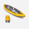 Decathlon - 2-person Inflatable Canoe/kayak Tribord 100+ Yellow - One Size