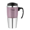 Thermos THERMOcafe Stainless Steel Double Wall Travel Mug Mauve 450ml