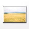 Green Meadows with Mountains  Print 100% Australian Made 120x90cm  (Poster)