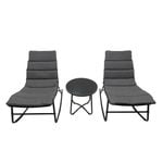 Marquee 3 Piece Rocking Chairs And Table Setting