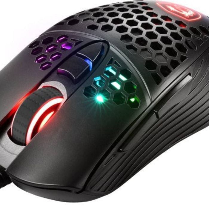 MSI M99 Pro Wired RGB Gaming Mouse – Optical, 6200 DPI, 3 RGB LED Effects
