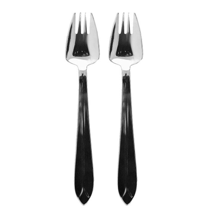 Original Stainless Steel 2 Piece Cutlery Box Set Mirror 23.5x8.1x1.1cm Splayd