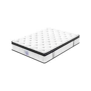 Breeze Mattress Bed 5 Zone Plush Memory Foam Euro Top Pocket Spring Organic Cotton 32cm