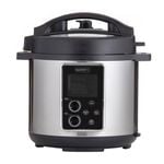 MasterPro 14 in 1 Professional Steel Multi Cooker Black & Stainless Steel 33x32x35cm/6