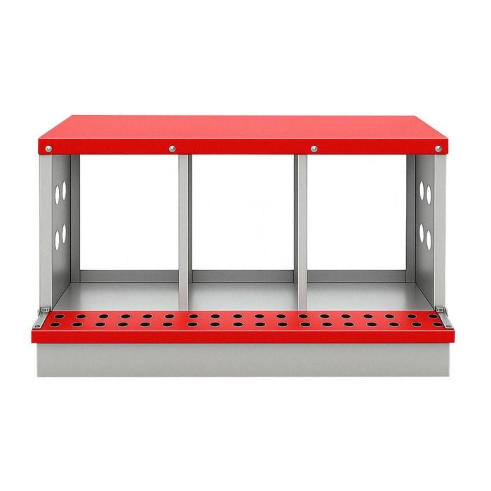 TOPET 1x3 Chicken Hen Nesting Box Inside Outside Roll Away Lay Egg Hutch