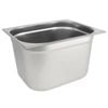 Vogue Gastronorm Tray Stainless Steel 1/2 Size 200mm Deep Commercial Kitchen Food Pan