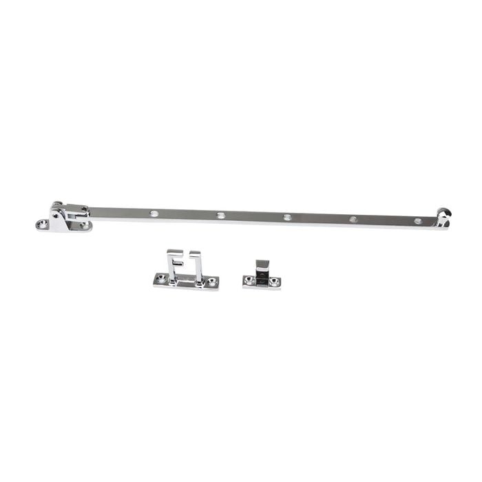 Jaeco Casement Window Stay 355mm Chrome