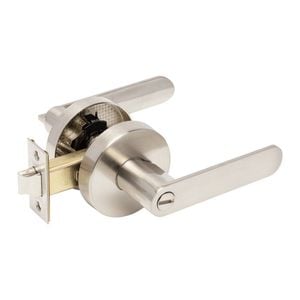 Zanda 175mm Brushed Nickel Sceptre Privacy Set