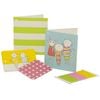 Lantern Studios Animal Playdate Small Gift Tag/folded Cards/ribbon W/ Box Set