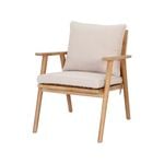 Manado Acacia & Wicker Outdoor Armchair