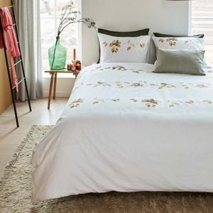Marjolein Bastin Queen White Autumn Scenes Cotton Quilt Cover Set