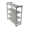 Cambro Camshelving Elements 4 Tier Starter Unit Vented Heavy Duty Commercial Kitchen Storage Shelving Rack 1830x610x610mm