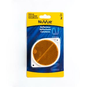 Sandleford Round Amber Reflector