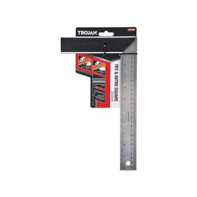 250mm Try & Mitre Square