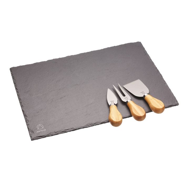Artesa Slate Cheese Platter Set