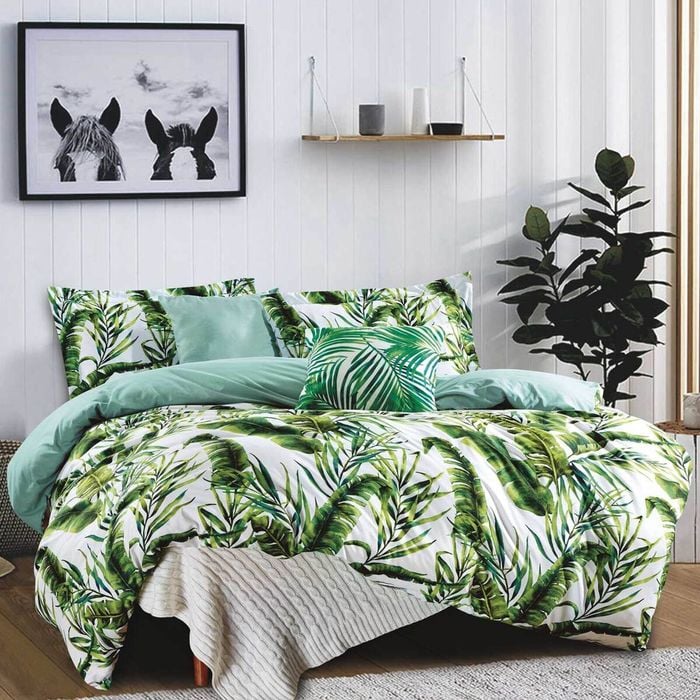 Nara Tropical Quilt Cover Set( King size )