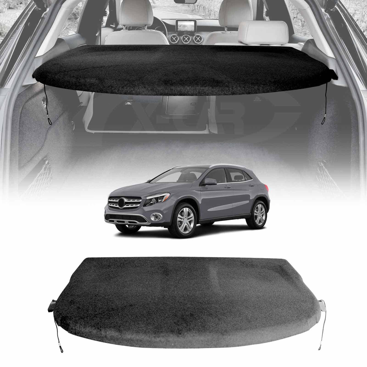 Car Trunk Shade for Mercedes Benz GLA Class 2014-2019 Rear Cargo ...