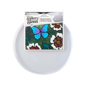 Plaid 3 Piece 6" Gallery Glass Surface Circle