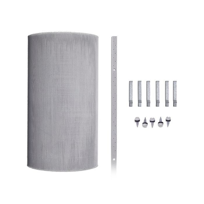 Blue Mountain Gutter Mesh 2mm Steel x 30m Tile Roof Kit