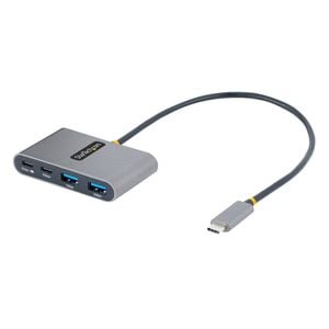 Startech.com 4-port Usb-c Hub With 100w Power Delivery Pass-through, 2x Usb-a + 2x Usb-c, 5gbps, 1ft/30cm Long Cable