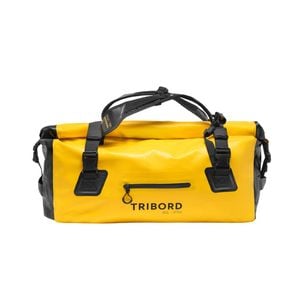 Decathlon - Waterproof Duffle Bag - Travel Bag 80 L Yellow Black - One Size