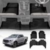 3D Floor Mats for Mazda BT-50 BT50 Dual Cab 2020-Onwards TF Series All-Weather Heavy Duty  Set